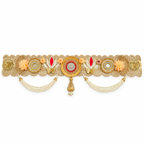 Kanakdwaar | Handcrafted Gold & Ivory Luxury Bandarwal | DEVIQ | BW-1005