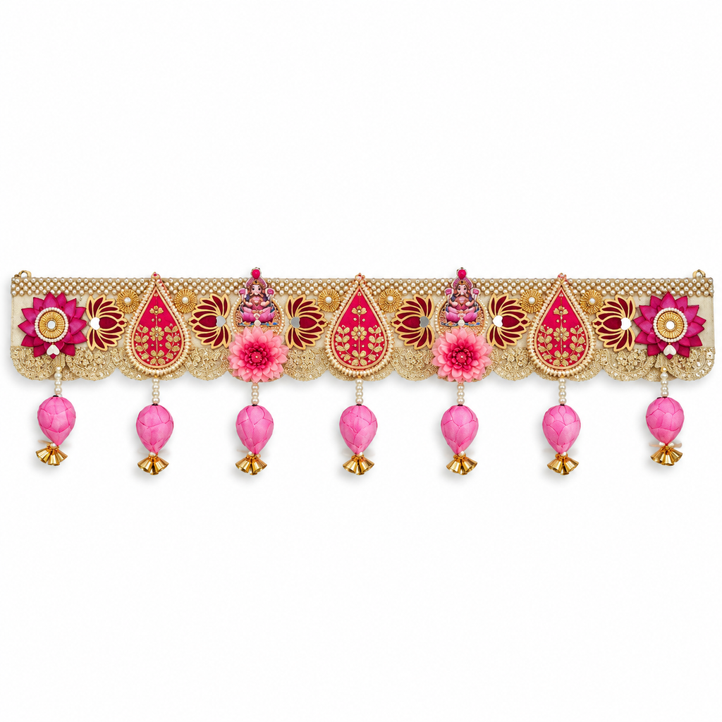 Kamalangan | Handcrafted Pink Lotus Bandarwal | DEVIQ | BW-1016