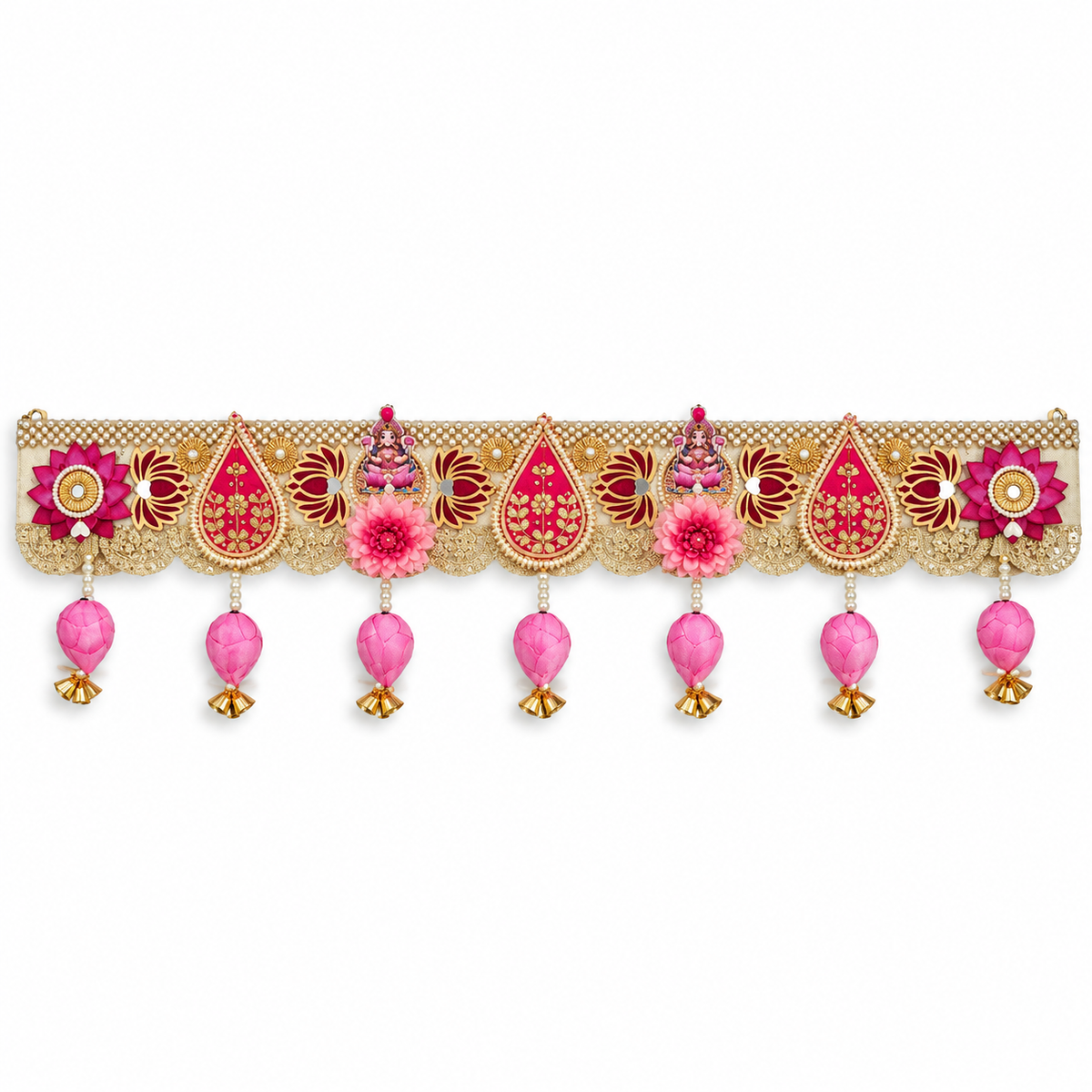 Kamalangan | Handcrafted Pink Lotus Bandarwal | DEVIQ | BW-1016