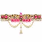 Padmadwaar | Handcrafted Pink Lotus & Floral Luxury Bandarwal | DEVIQ | BW-1007