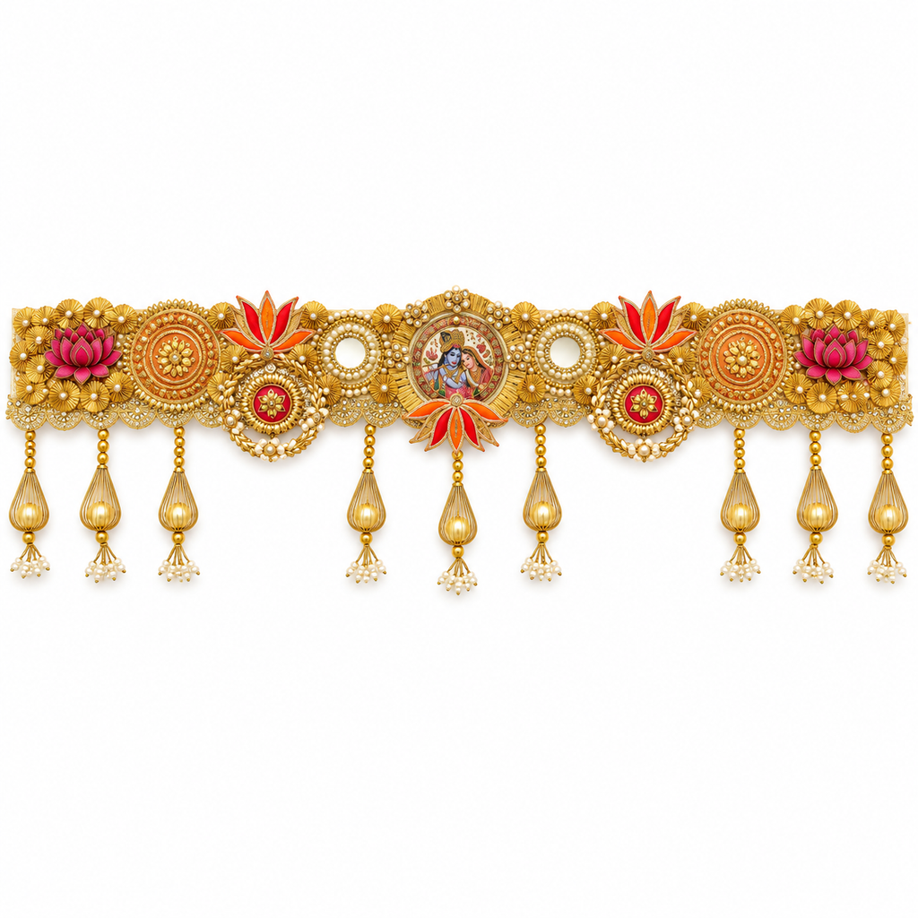 Raasrang | Handcrafted Radha Krishna Bandarwal | DEVIQ | BW-1011