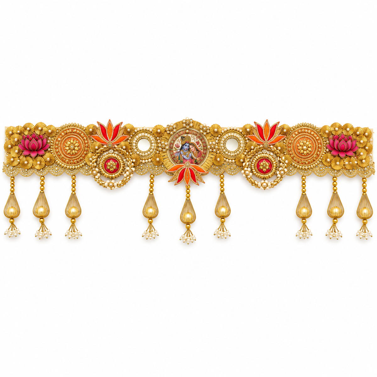 Raasrang | Handcrafted Radha Krishna Bandarwal | DEVIQ | BW-1011