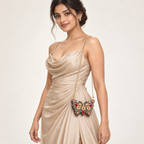 Titli Raaga Mini Wedding Bag | Dual-Tone Butterfly Sling | DEVIQ | WB-1007