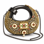 Shyam Mehr wedding sling bag on white background