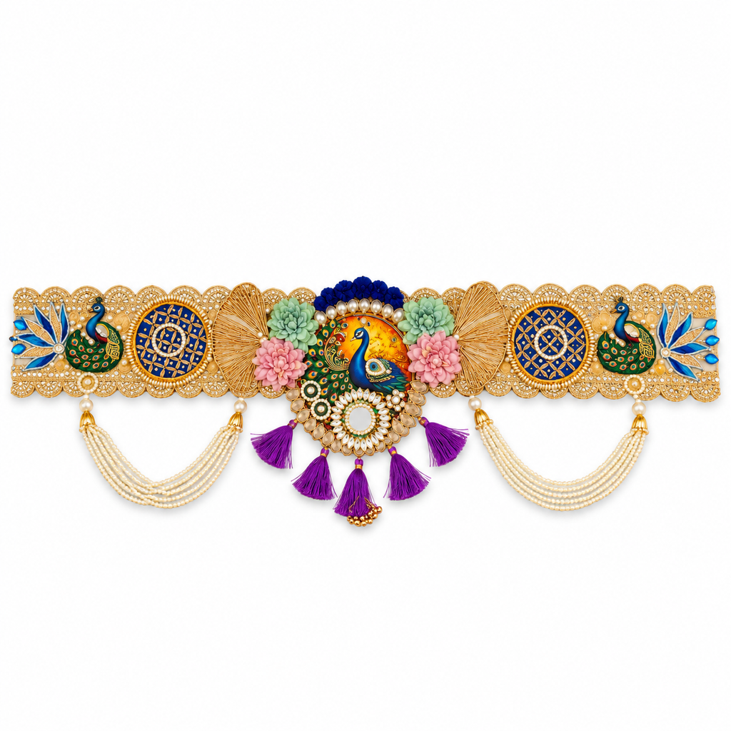 Mayurdwaar | Handcrafted Peacock Luxury Bandarwal | DEVIQ | BW-1004
