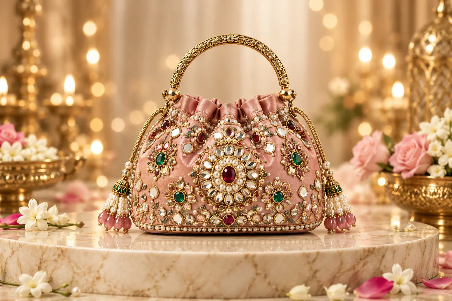 Luxury in the details, joy in the wearing.